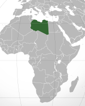 Месторасположение Ливии