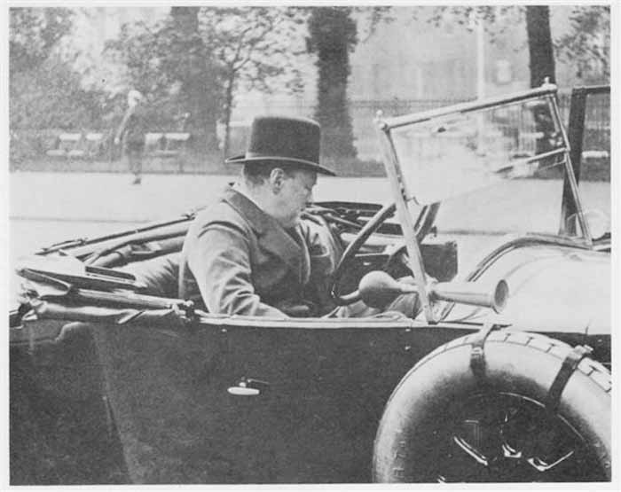 Churchill's 1925 Wolseley 1914